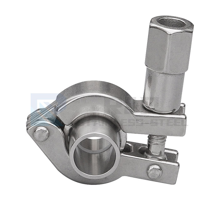 Single pin middle split clamp
