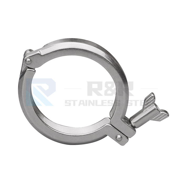 Single pin stacked clamp