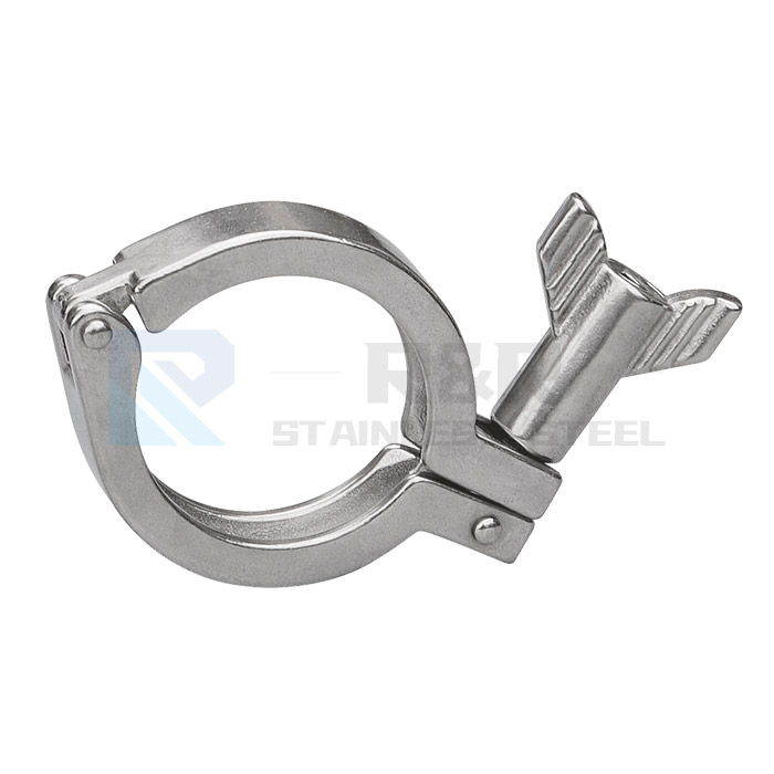 Single pin middle split clamp