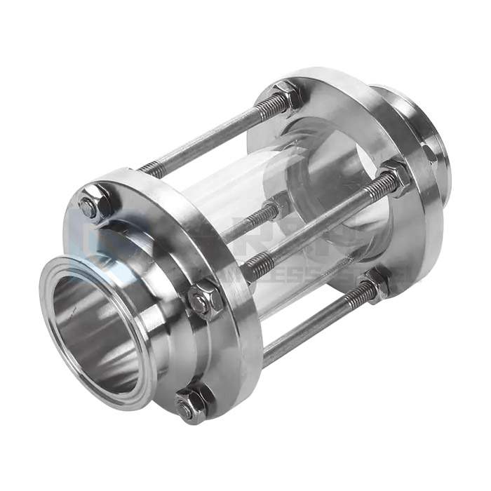Fast loading sight glass