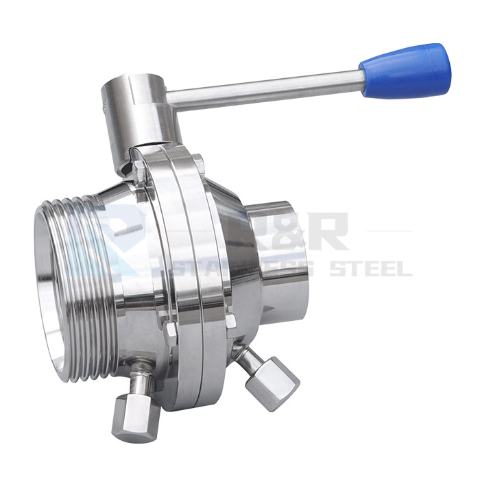 Non standard butterfly ball valve