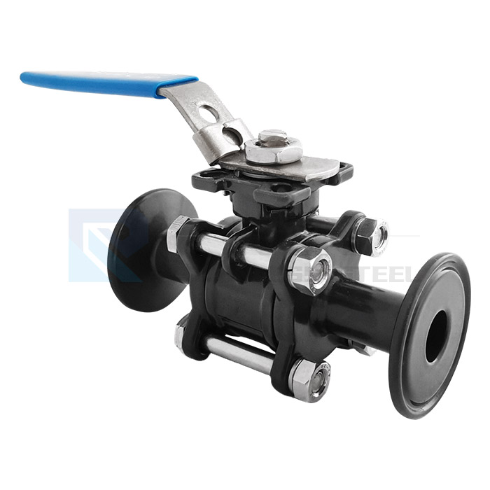 Fluorine lined ball valve