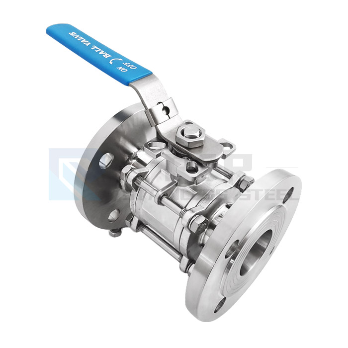 Flanged ball valve