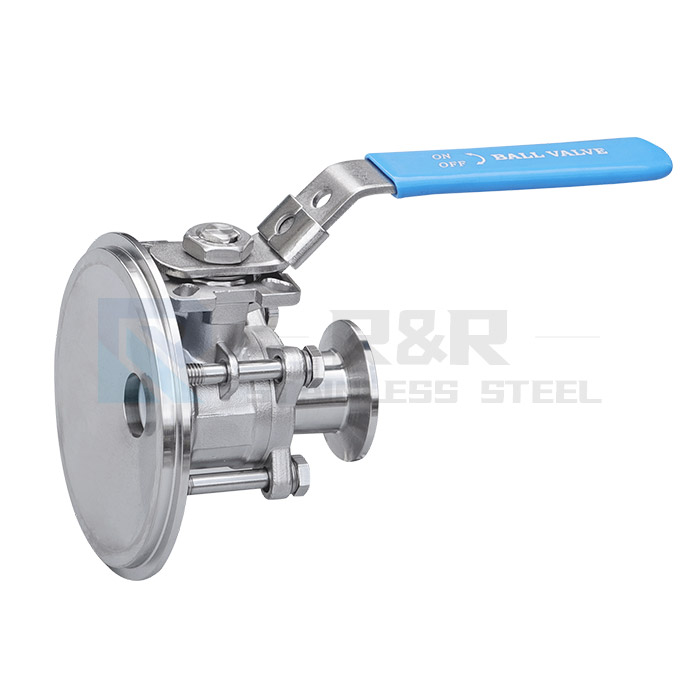 Discharge ball valve