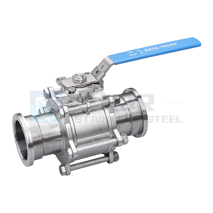 High platform union ball valve