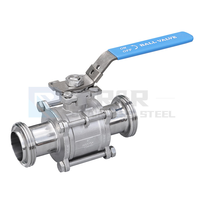 High platform male thread ball valve