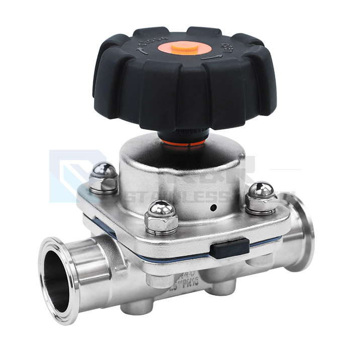 Direct diaphragm valve