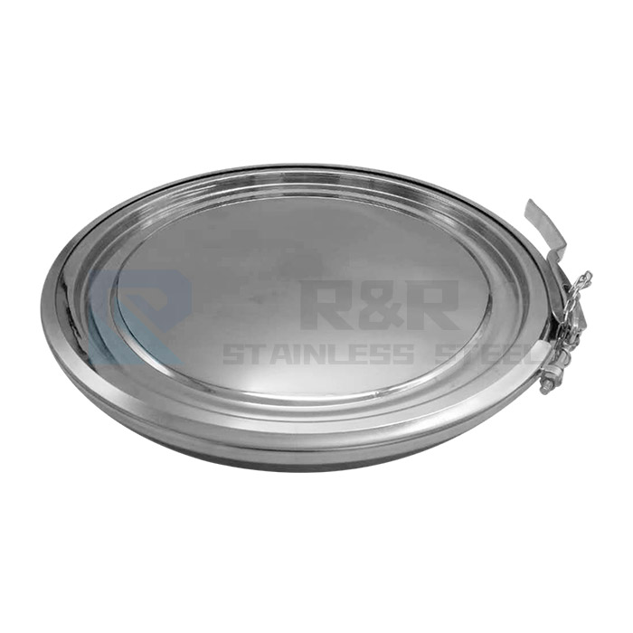 Clamp manhole