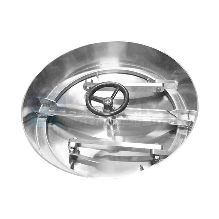 Round side manhole