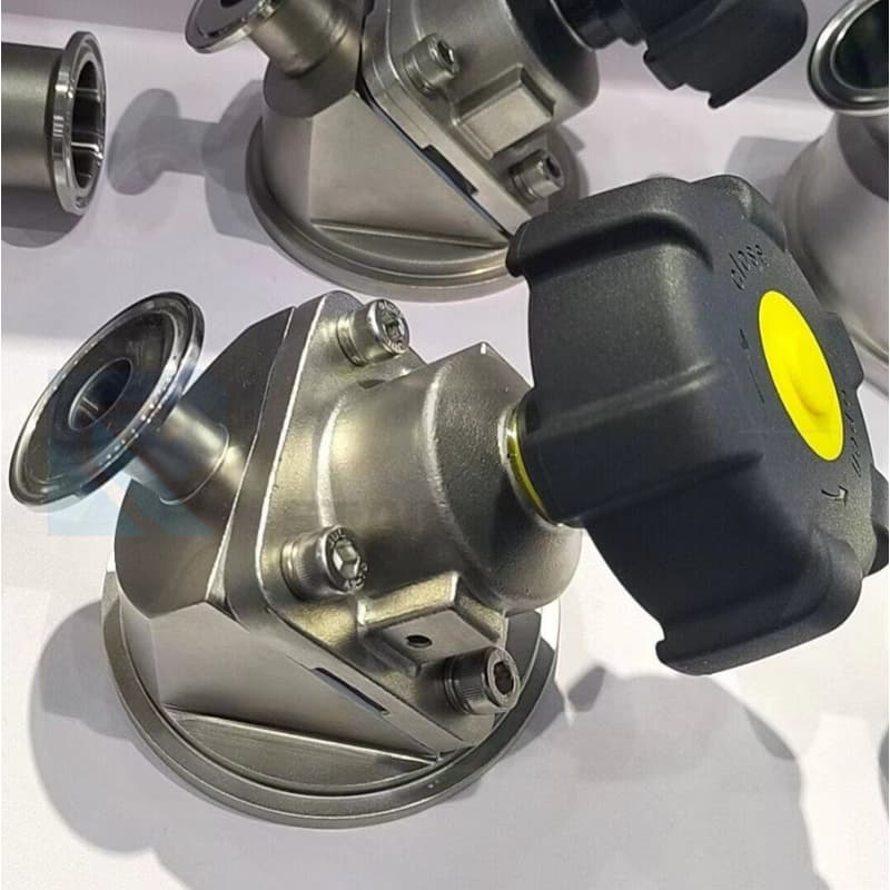 Manual type Diaphragm valve clamp connection