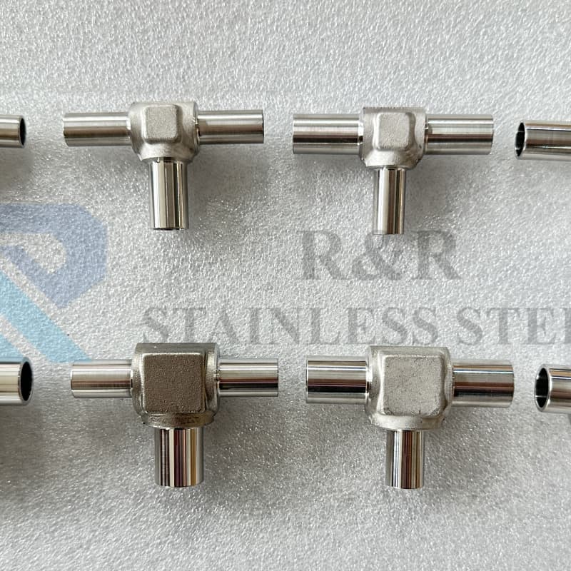 Orbital weld Long Tee