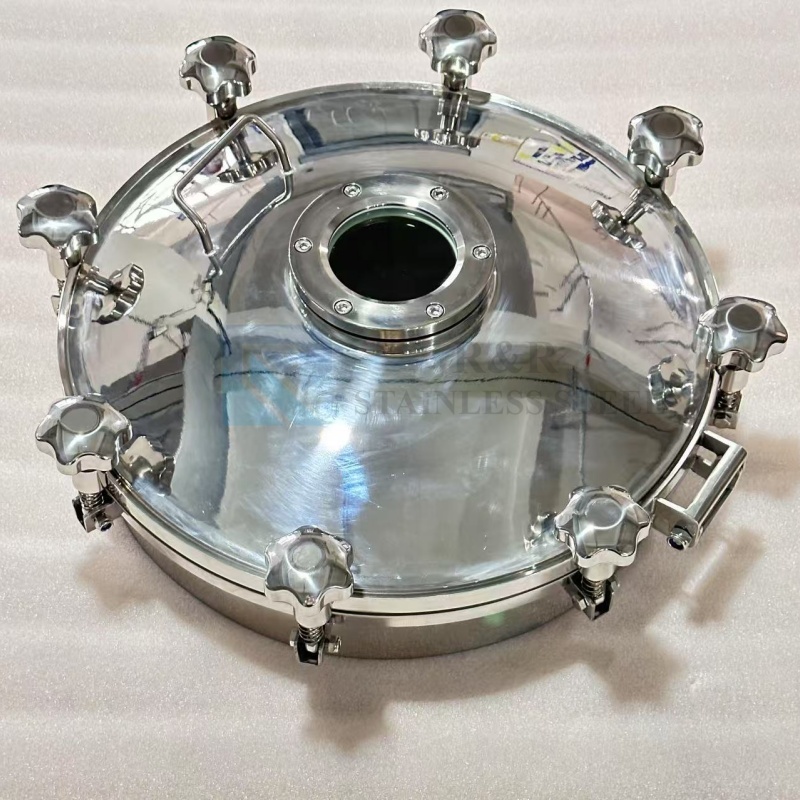Pressure manholes with Sight glass