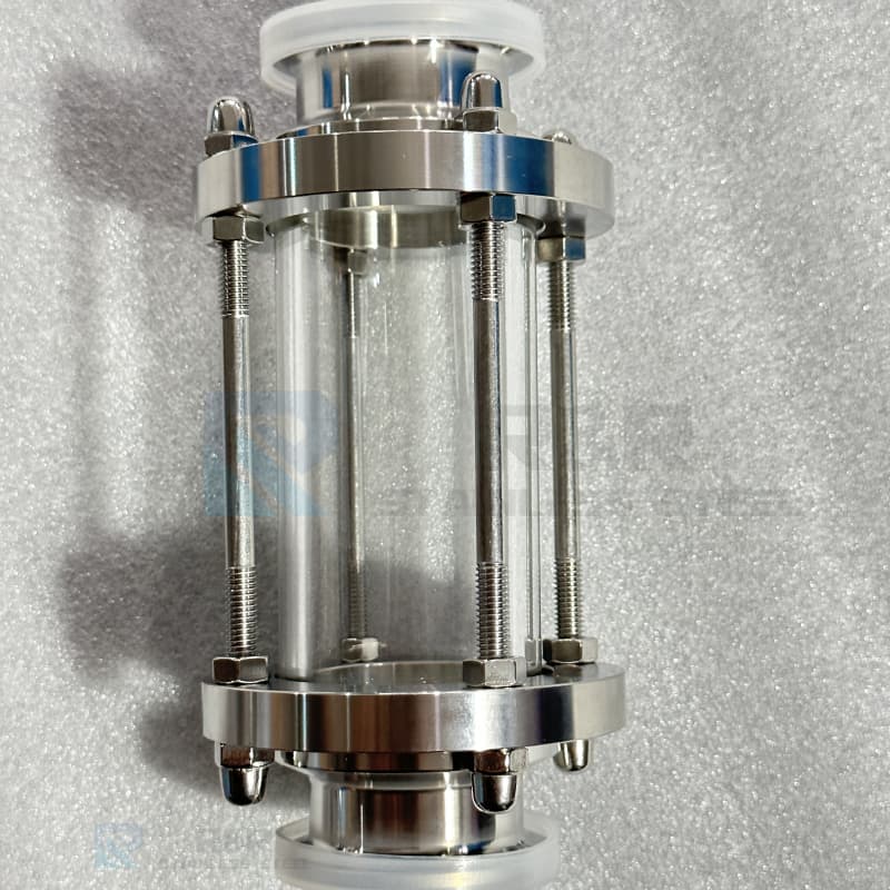 Sanitary Stainless steel Inline Clamped Sight glass