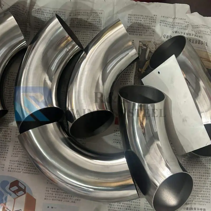 DIN 11852 90&deg;焊接短弯头1.5D