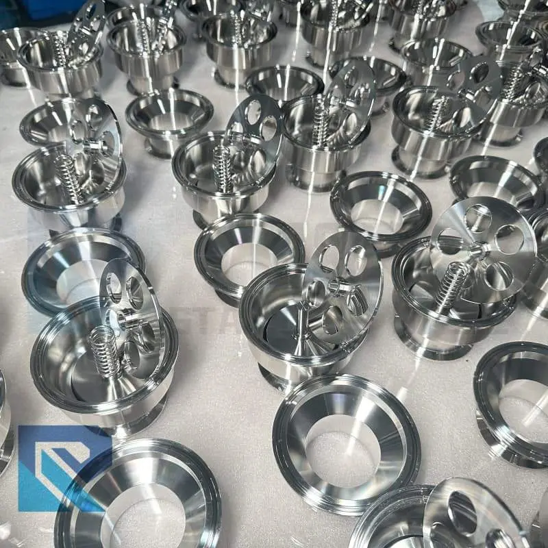 卫生不锈钢夹止回阀