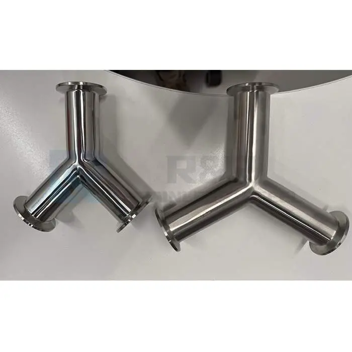 卫生级不锈钢Y型三通/90°/120°三通